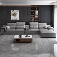 Genuine Leather Modern Sofas Luxury Classic Bedrooms Cinema Sofas Comfortable Straight Muebles Para El Hogar Home Accessories