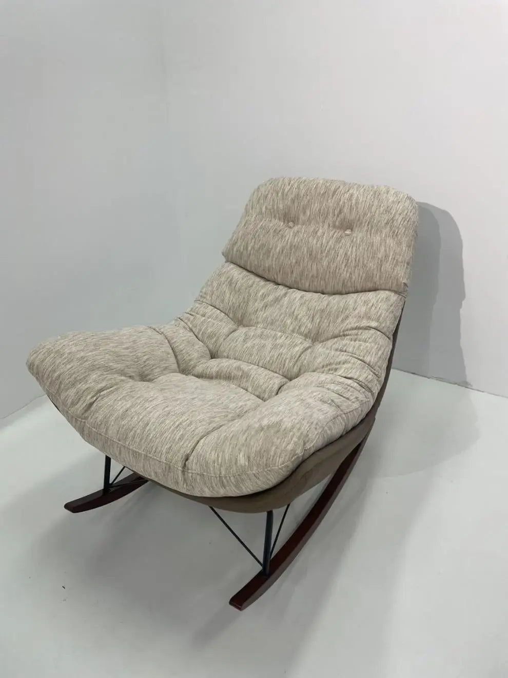 Premium light luxury lazy rocking chair sedentary without collapsing living room single sofa chair