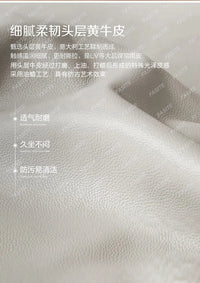 American leather sofa solid wood retro sofa 123 combination first layer cowhide living room villa