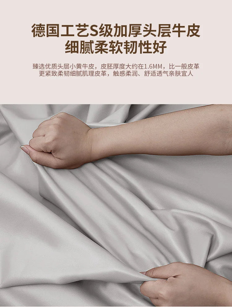 Comfort Electric Recliner Sofa Leather Sectional Genuine Retractable Combined Couch Bed Convertible Divano Letto Furnitures