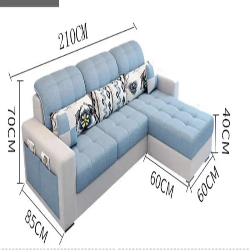 Modern Minimalist Living Room Sofa - Stylish European Armchair and Large Nordic Lounge Furniture for Home Décor