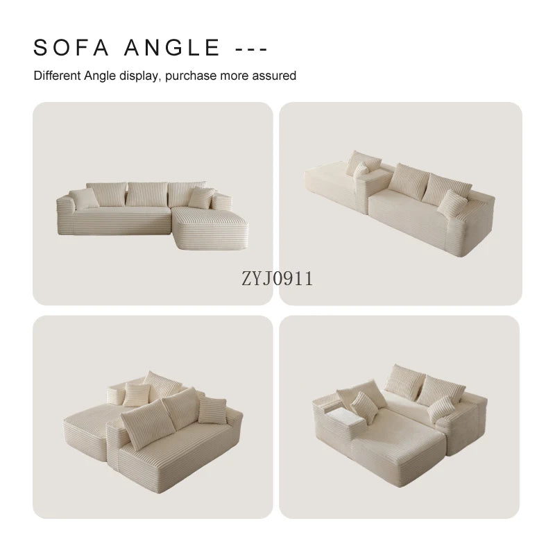 Vacuum Compression Sofa High Density Sponge Compression Sofa Modular Modern