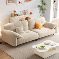 Large  Apartment Sofa Wood Lounge  Puffs Recliner Longer Sofa Modern Designer Luxury Nordic Muebles Para El Hogar Home Furniture