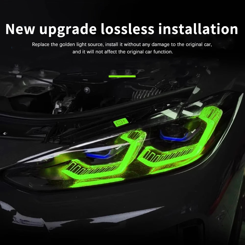 For BMW G80 G82 G22 G23 G26 Laser Headlight Kit RGB DRL Module Left Right Upgrade Direct Fit OEM Style Retrofit 2021 2025