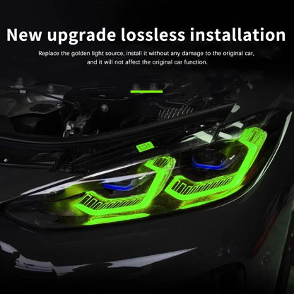 For BMW G80 G82 G22 G23 G26 Laser Headlight Upgrade Kit Left Right RGB DRL APP Control LED Module Direct Fit OEM Style 2021 2025