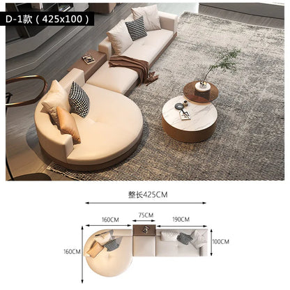 Minimalist Nordic Living Room Sofas Luxury Sectional Lounge Curved Living Room Sofas Designer Individual Muebles Home Furniture