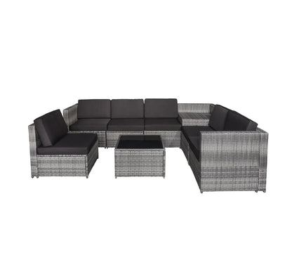 Hot SalesFactory Price Wicker Rattan Indoor/Outdoor Furniture Garden Sofa Set 8 PCS Wholesale Suppliers