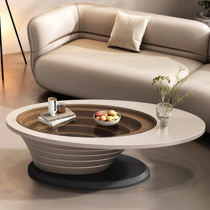 Petite et simple taille d'appartement, table à thé moderne de luxe légère 2025, haut de gamme, livraison une pièce
