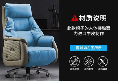 Comfortable Interior Office Chair Weightless Luxury Footrest Office Chair Conference Adjustable Silla De Oficina House Furniture