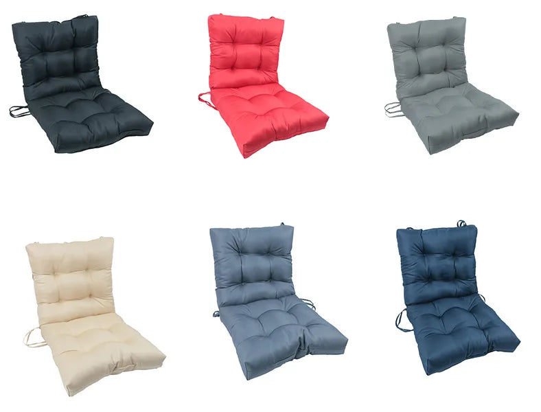 Porch Swing Cushion 2-3 Seater Waterproof Overstuffed Bench Cushion for Porch,Patio,Outdoor,Backyard and Garden 53x53x10cm