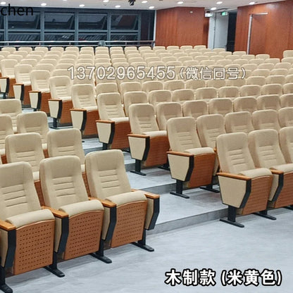HT meeting room with row chairs Cinema School ladder classroom Aluminum alloy academic lecture hall seat