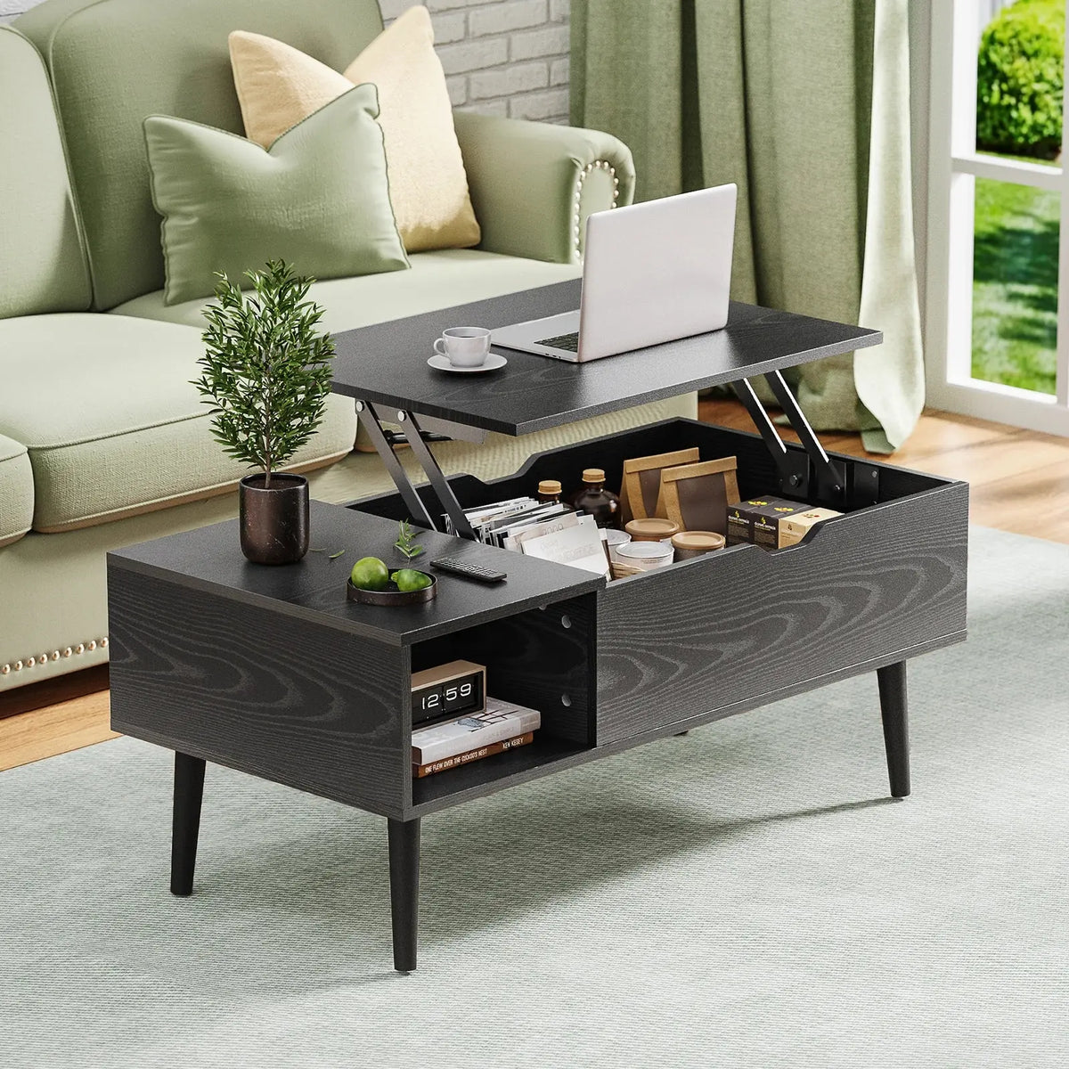 JHK Lift Top Coffee Tables For Living Room 39.37