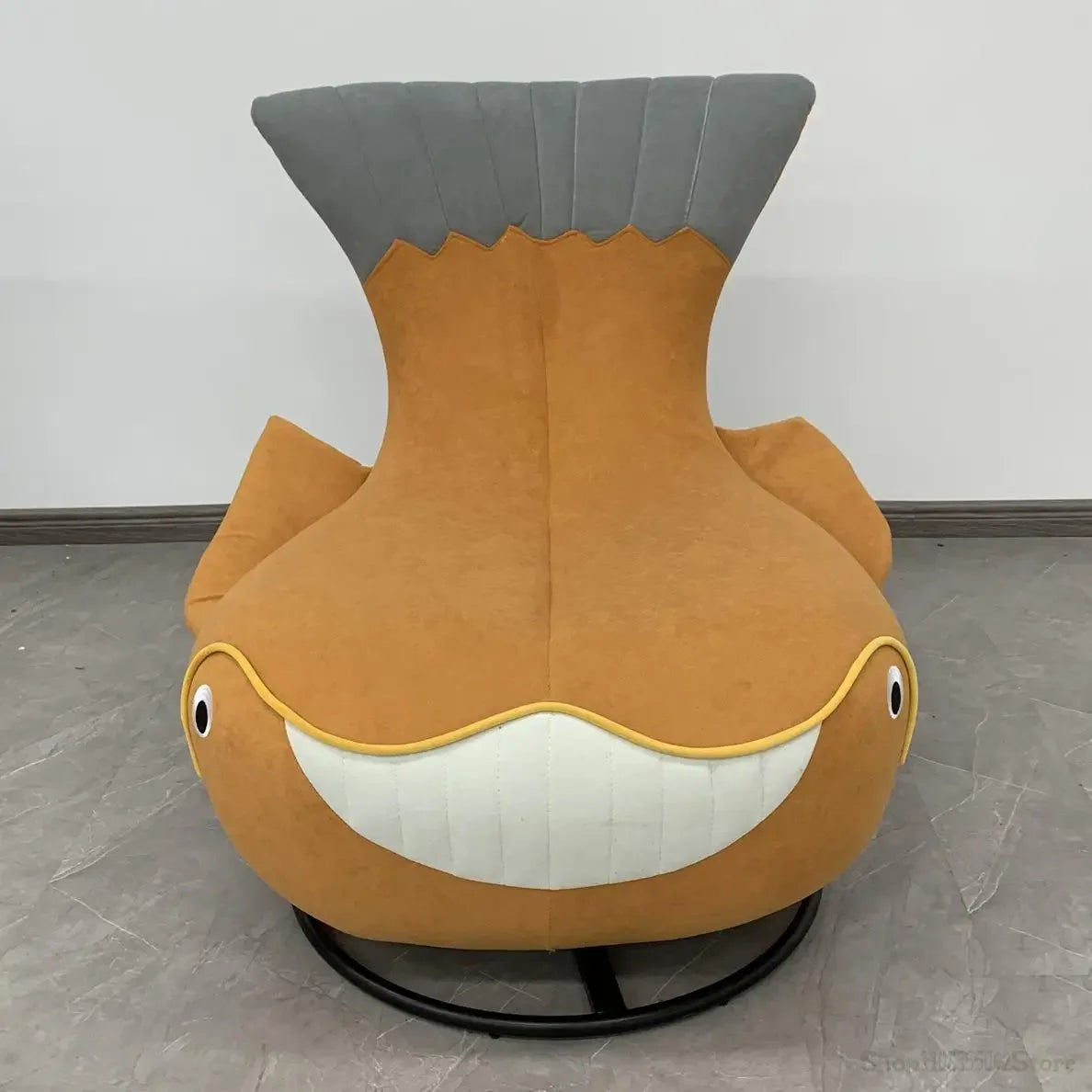 New network red rotating sofa chair animal whale lounge chair shark small apartment balcony lazy sofa