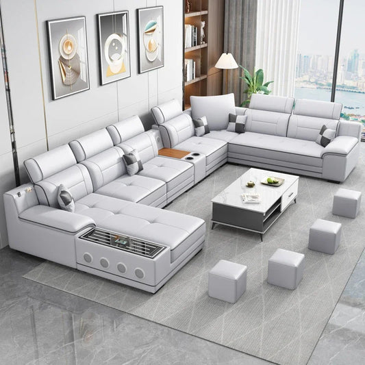 Seater Modern Sofa Ajustable Luxury Sectional Multifunctional Reclining Sofa Cushion Lazy Meubles De Maison Salon Furnitures