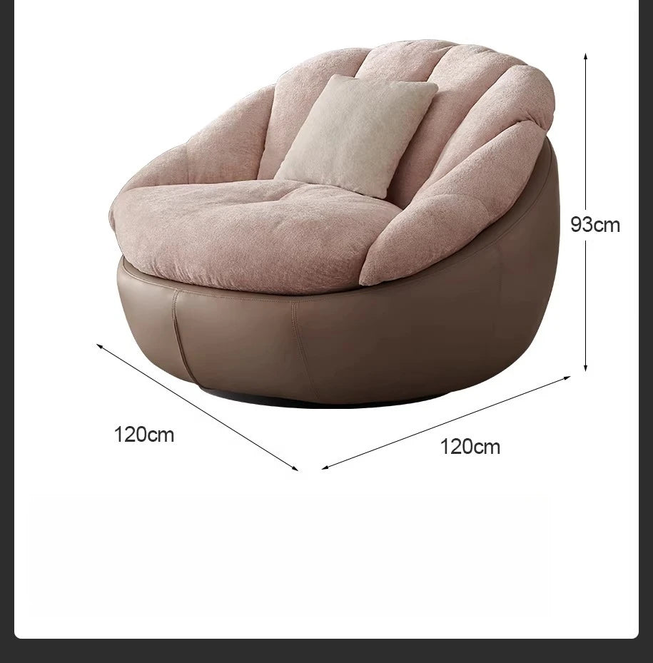 Sofa chair Modern simple living room Balcony Home lazy leisure chair