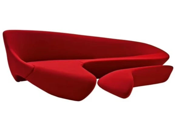 Loisirs meubles de luxe salon maison canapé ensemble conceptions meubles forme de lune demi-lune système canapé