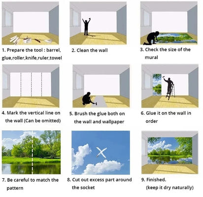 Custom Modern Abstract Marble Wallpaper Mural 3D Wallcoverings Elegant Wall Art Decor Background for Living Room Bedroom Office