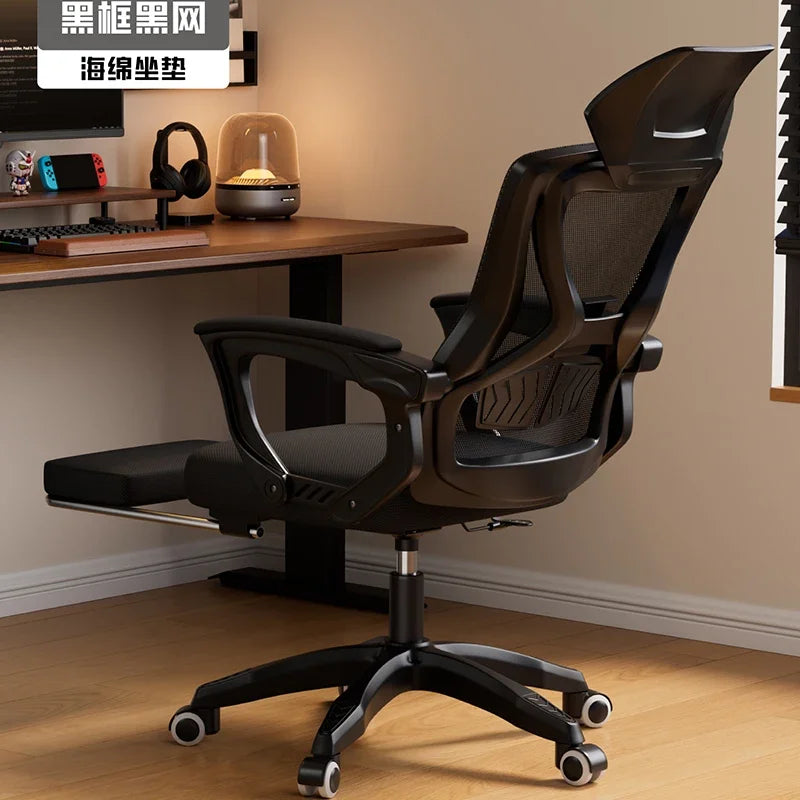Mesh Office Chair For Desk Chairs Offer Stationery Single Recliner Computer Chair On Wheels Bedroom Armchair Furniture Playseat