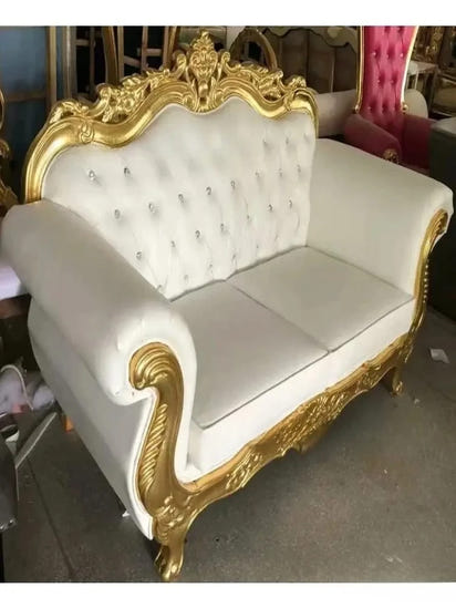 European Hotel Sofa, Wedding Double Sofa, Beauty Club Cafe Leisure Sofa.