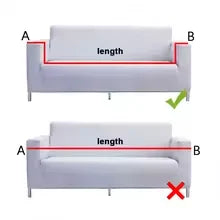 Elastic Solid Color Sofa Cover for Living Room All-inclusive Spandex Couch Cover Sectional Furniture Slipcover 1/2/3/4 Seater