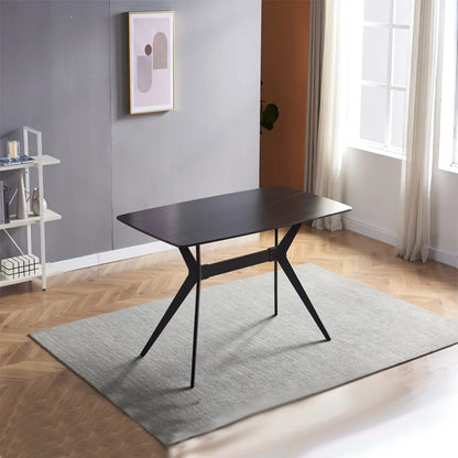 Dining Table 4 6 8 10 12 Seat Large Long Space Saving White Marble Marble Top Stainless Steel Frame Extendable Dining Table