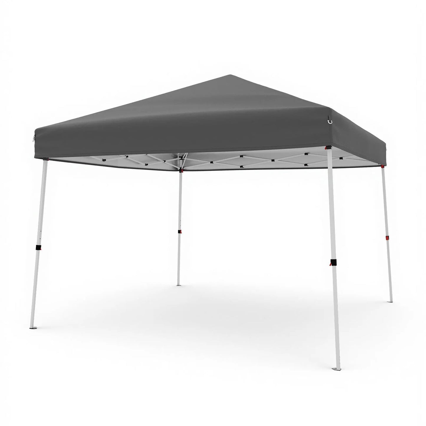 Easy Setup Pop Up Canopy Tent 10x10 FT with Slant Legs Outdoor Patio Gazebo Shelter Portable Shade, Includes 8x8 FT Canopy Cover