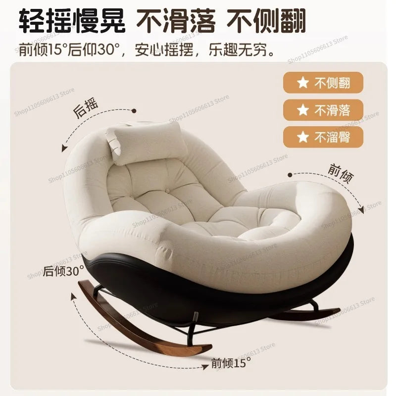 For Rocking Chair Recliner, Living Room Home Leisure Adult Sofa