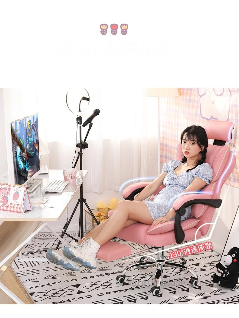 New Gaming Chair with Footrest Lift Up Game Chair High Quality Ergonomic Chair Home Furniture office computer chair gamer chair