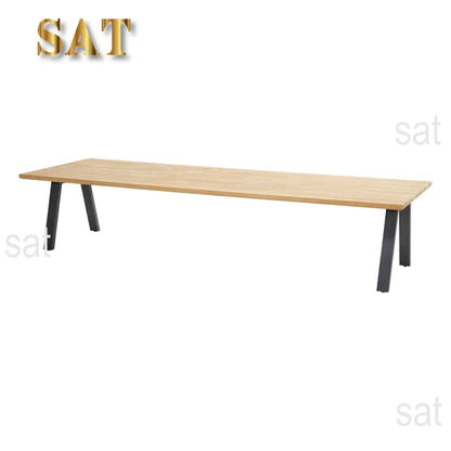 -Hotel Aluminium Dining Set Outdoor Rope Chairs Furniture Patio Metal Table And Chairs Garden Luxury Teak Wood Dining Table