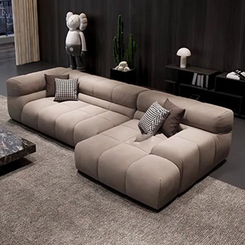 Curved Designer Living Room Sofas Mid Century Floor Recliner Corner Living Room Sofas Hallway Office Muebles Office Furniture