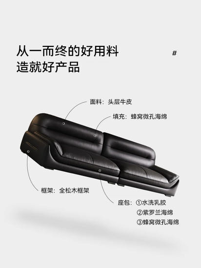 Lounge Leather Filler Sofa Living Room Luxury Italian Nordic Lazy Couch Recliner Mini 3 Seater Divani Da Soggiorno Furniture