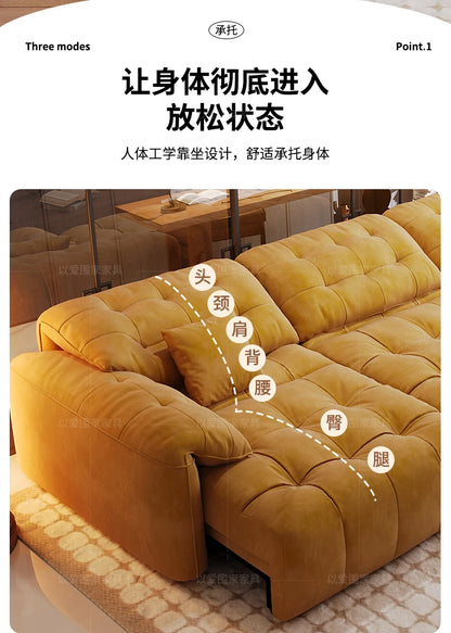 Luxury Living Room Sofas Large European Nordic Electric Modern Foldable Puffs Couch Bed Chaise Designer Divani Home Furniture