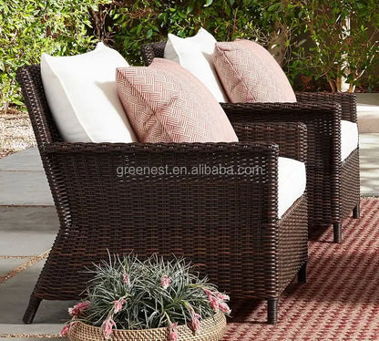 Waterproof Outdoor Rattan Wicker Single Sofa Chair