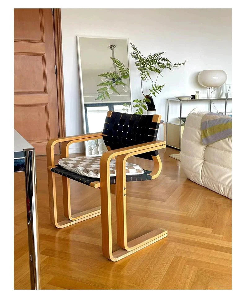 Solid Wood Antique Woven Chairs, Nordic Living Room Chairs, Designer Armrests, Dining Chairs, Home Retro Desks, Backrests, Chair