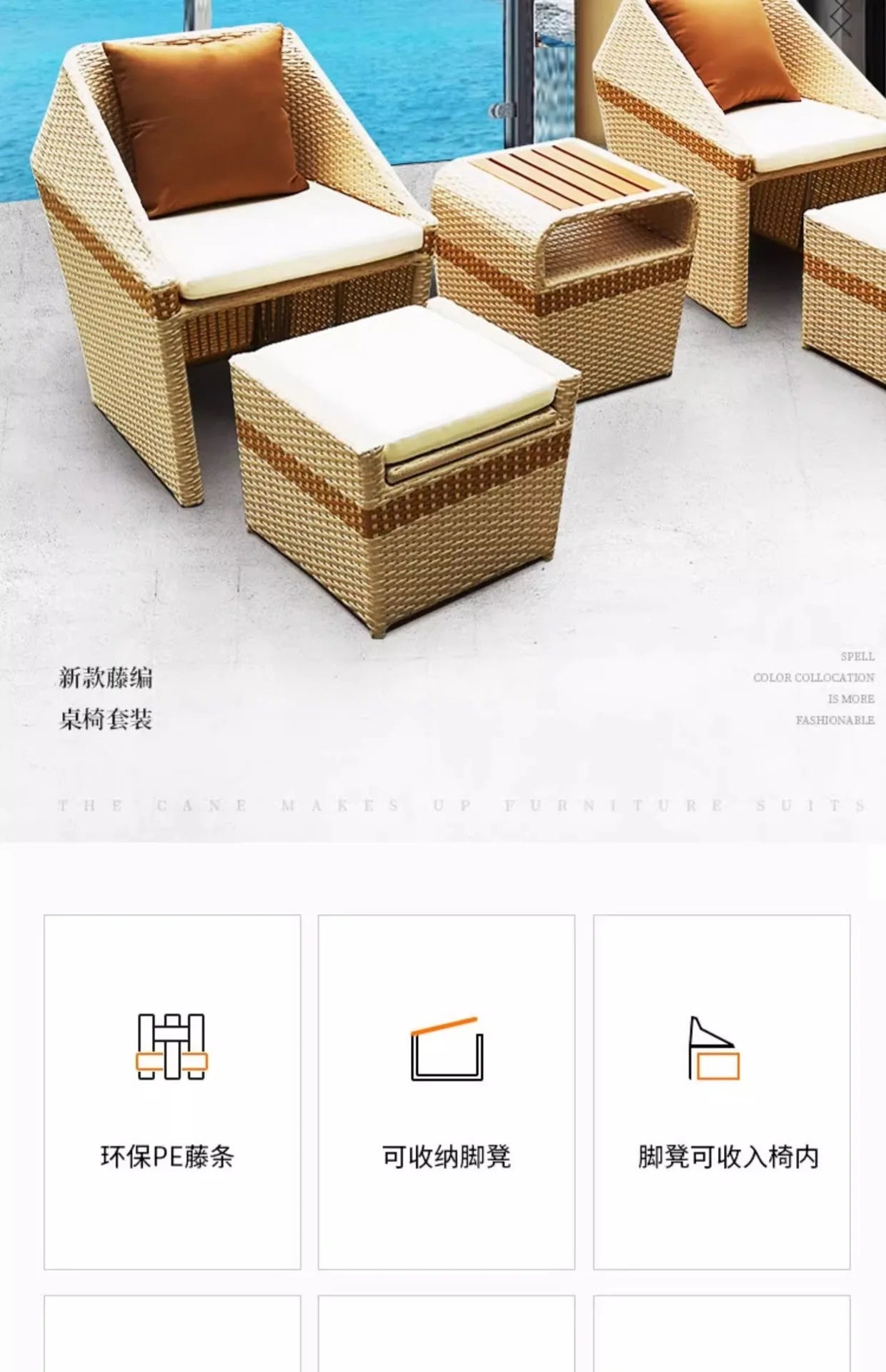Minimalist Design Outdoor Sofas Luxury Accent Personality Nordic Garden Sofas Creative Hotel Furniture Arredo Giardino Lshysf