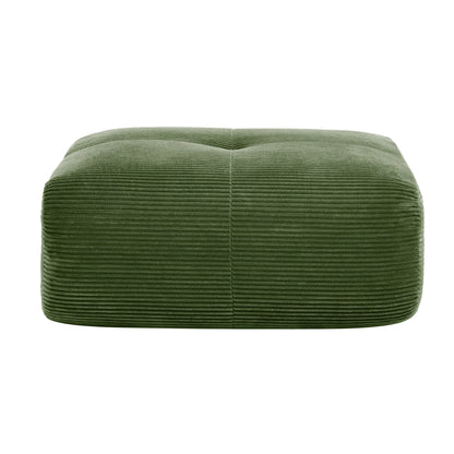 1piece Modern Lovely Sofa Without Armrests with Cushion, Living Room Furniture, Modular Corner Sofa, Premium Cordstock Fabric