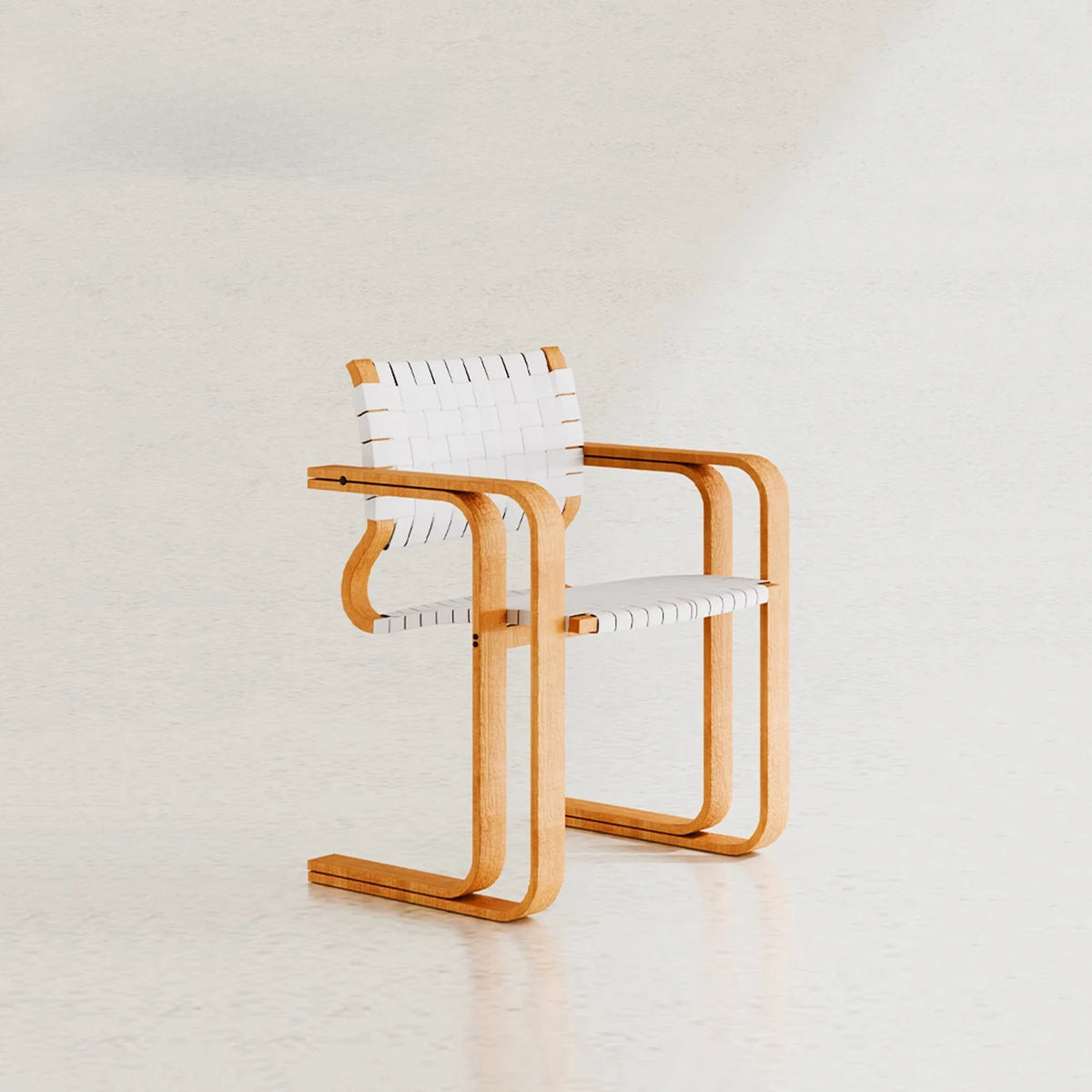 X Woven Vintage Solid Wood Retro Dining Chair Armchair New High-End