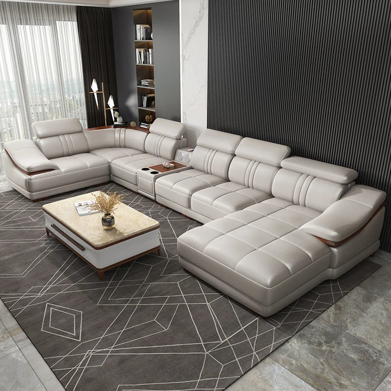 High Quality Genuine Leather Sofa Genuine Leather Sofa Modern Genuine Leather Sofa Modern
