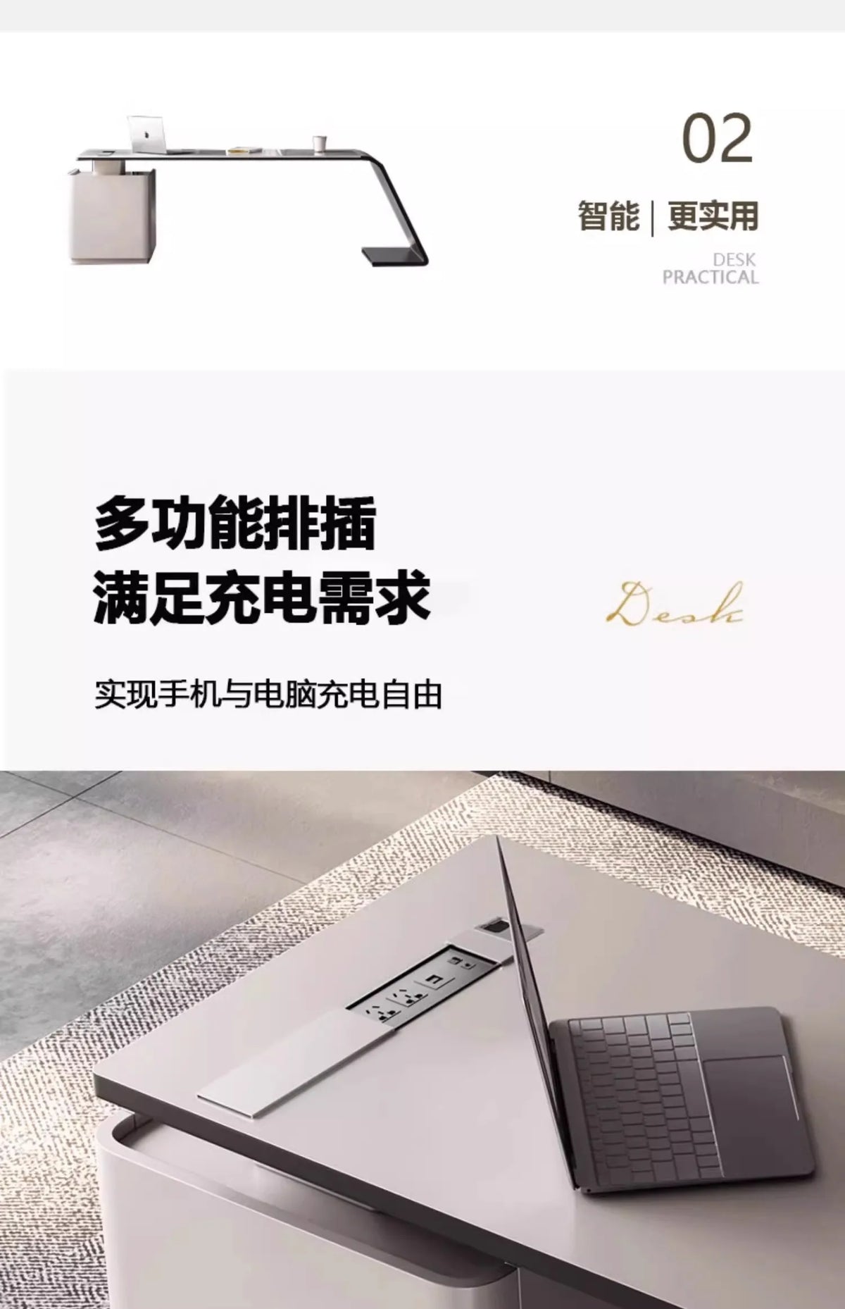 Luxury Paint Office Desk High-end Simple Modern Creative Boss Desk President Manager Mesas De Escritorio Office Furniture