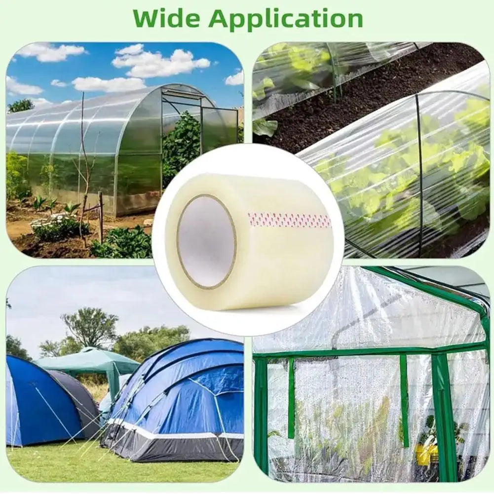 High Viscosity Greenhouse Film Repair Tape New Waterproof Rainproof Tarpaulin Repair Tape High Cold Resistance Awning Shed Tape