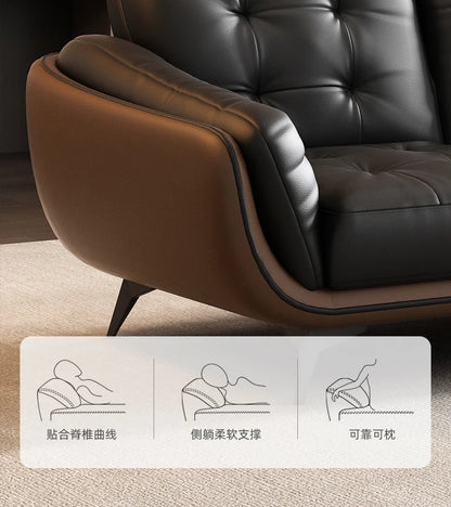 Loveseat Sofa Set Office Chair Compressed Cloud Couch Leather Sectional Sofa Bed Folding Recliner Bankstel Office Furniture