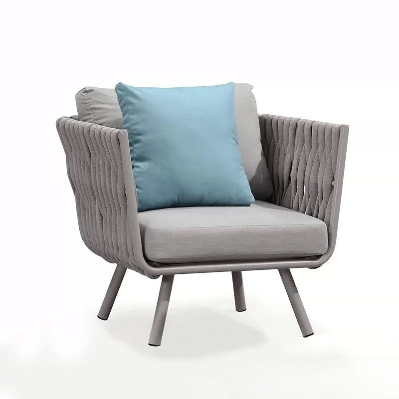 Outdoor Sofa Courtyard Outdoor Garden Terrace Balcony casual Sofa Rattan Woven Rattan Chair Furniture Combination