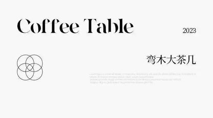 Wooden Dining Small Coffee Table Console Corner Tea Design Side Center Coffee Table Auxiliary Couchtisch Modern Furniture XY50BT