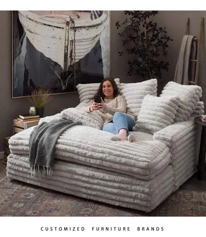 Cloud Plush Sofa Bed,Upholstered Boneless Cloud Sofa Deep Seat