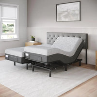 Nordic Bed Base Adjustable (Frame Only), Easy Assembly, Head and Foot Lift, Memory Positions, Zero Gravity
