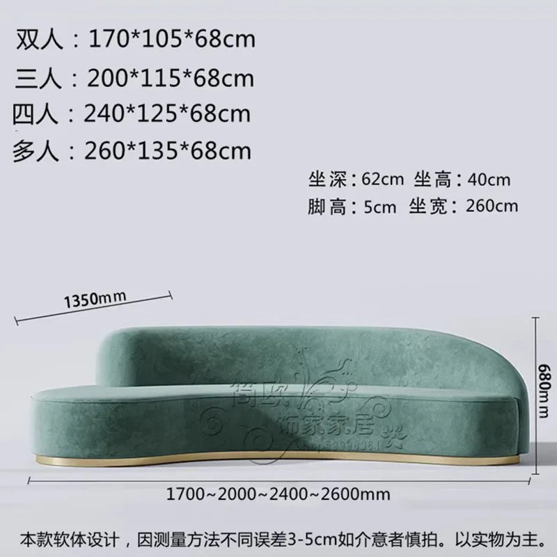 2 Seater Luxury Living Room Sofa Nordic Family Office Modern Sofas Apartment Relaxing Canape Salon De Luxe Home Furniture