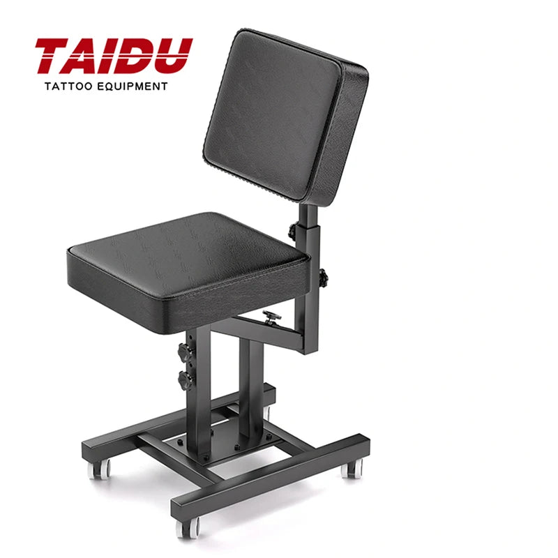 TAIDU Multi Functional Tattoo Chair Leathery Back Adjust Tattoo Salon Chairs Steel Frame Lift Tattoo Bench For Tattoo Artist
