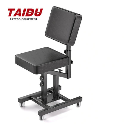 TAIDU Multi Functional Tattoo Chair Leathery Back Adjust Tattoo Salon Chairs Steel Frame Lift Tattoo Bench For Tattoo Artist
