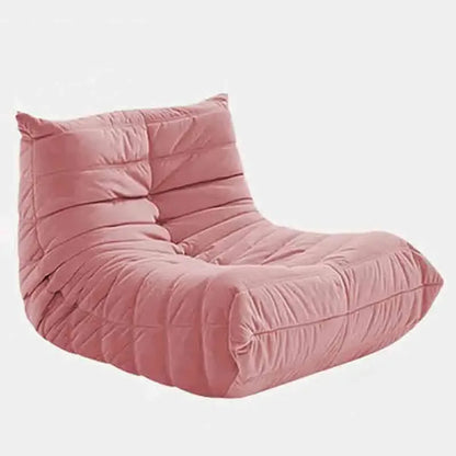 Single Seated Foam Sofa Armless Floor Sofa Lazy Couch Living Room Bedroom Balcony Leisure Chair Reading Chair Fireside Chair