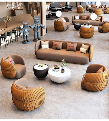 Simple Backrest Chairs for Conference Room Drawers Modern Wooden Luxury Nordic Salon Designer Lounge Back Office Furniture